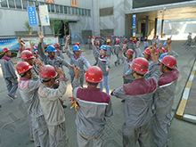 華謀咨詢為某(材料行業)公司現場打造6S及現場輔導培訓