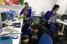 華謀咨詢為某（貿易行業）公司進行現場打造，深得客戶好評