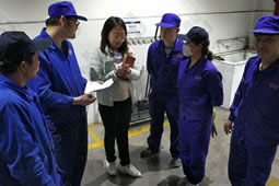 華謀咨詢為某（機械與設備行業）公司進行區域設備初期清掃實踐活動