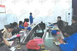 華謀咨詢為某（食品藥品行業）展開0階段8大不合理學習與6S競賽活動