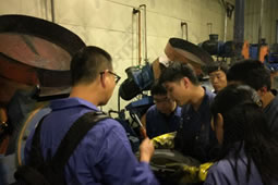 華謀咨詢（金屬加工行業）進行各區域6s打造指導