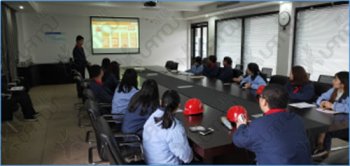 華謀咨詢為某（危廢物處理行業）進行紅牌作戰培訓